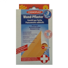 Chemoplast méretre vágható sebtapasz 3db elsősegély