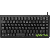 Cherry Compact-Keyboard G84-4100 USB/PS2 Német fekete