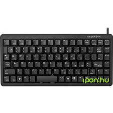 Cherry Compact-Keyboard G84-4100 USB/PS2 Német fekete billentyűzet