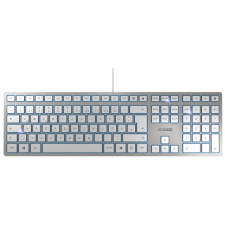 Cherry KC 6000 EU Angol ezüst billentyűzet
