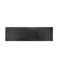 Cherry KW 9100 Slim Wireless Billentyűzet (Fekete) - Spanyol (JK-9100ES-2) billentyűzet