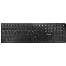 Cherry KW 9100 Slim Wireless UK Angol fekete billentyűzet