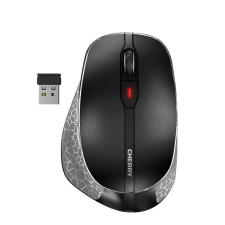 Cherry MW 8C Ergo Wireless Mouse Black egér