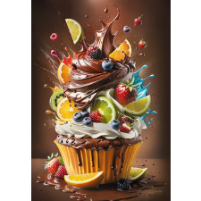 Cherry Pazzi Puzzle Őrült Torta 500 Darabos puzzle, kirakós