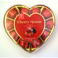  Cherry Queen Konyak Meggy Szívdoboz 125g csokoládé és édesség