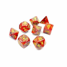 Chessex 7 darabos kocka szett - Underworld/Sárga társasjáték