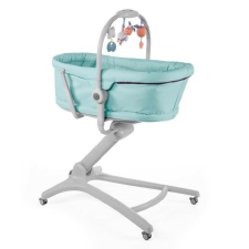 Chicco Baby Hug Air 4in1 bölcső-pihenő-etetőszék-fotel 0h + Aquarelle kiságy, babaágy