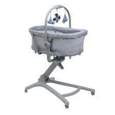 Chicco Baby Hug Pro 5in1 bölcső, pihenőszék, etetőszék, szék - Earl Grey pihenőszék, bébifotel