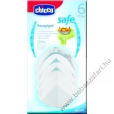 Chicco biztonsági sarokvédő (fehér, öntapadós) 4db zár és alkatrészei