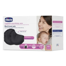 Chicco Chicco antibakteriális, eldobható melltartóbetét fekete - 60db melltartóbetét