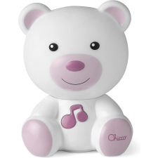 CHICCO Éjszakai zenélő fény Medve rózsaszín 0m+ éjjeli fény