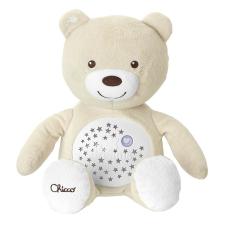 Chicco First Dreams Zenélő Plüss Mackó Projektorral Babáknak - Bézs (00008015300000) plüssfigura