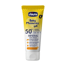 Chicco Mineral ásványi alapú babanaptej SPF50+, 0 hó+ (75 ml) naptej, napolaj