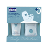  Chicco Natural Sensation Testápoló és Hajmosó 200ml + 4 az 1-ben Pelenkakrém 100ml Szett