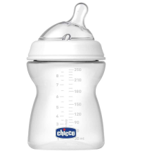 Chicco NaturalFeeling 250 ml cumisüveg közepes folyású cumisüveg