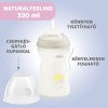  Chicco NaturalFeeling 330 ml cumisüveg gyors folyású