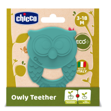  Chicco Owly baglyos rágóka ECO+ bioműanyag felhasználásával rágóka