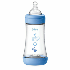 Chicco Perfect5 240 ml biofunkcionális cumisüveg közepes átfolyás cumisüveg