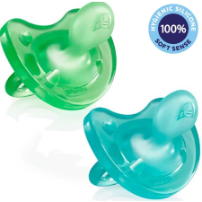Chicco Physio Soft teljesen szilikon cumi 6-16 hónapos fiúknak 2 db cumi