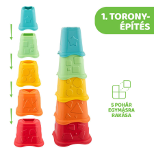 Chicco Pohártorony 2in1 ECO+ ökoműanyag barkácsolás, építés