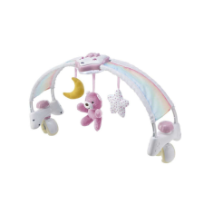 Chicco Rainbow Sky kiságy játékhíd és éjszakai fény elemes bébijáték kiságyra