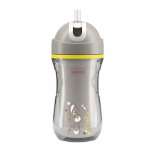 Chicco Sport Cup kulacs 266 ml duplafalú szívószálas csepegésmentes babaétkészlet
