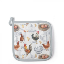 Chicken Farm edényalátét 20x20cm,100% pamut konyhai eszköz