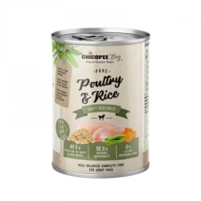  Chicopee konzerv Dog Adult Pure szárnyas és rizs 400g kutyaeledel