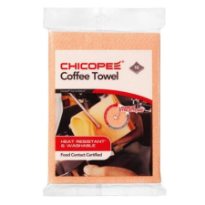 Chicopee Törlőkendő CHICOPEE Coffee Towel kávé kendő mosható 43 x 32 cm narancssárga 10 db/csomag tisztító- és takarítószer, higiénia