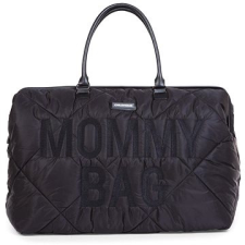 Childhome Mommy Bag Puffered Black pelenkázótáska