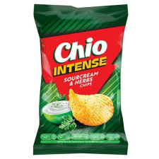 CHIO CHIPS INTENSE SOUR CREAM&HERBS 55G előétel és snack