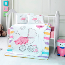  Chipolino 3 részes ágynemű garnitúra - Pink Heart babaágynemű, babapléd