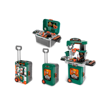  Chipolino 3az1ben szerelő állomás játék doboz, táska és asztal kreatív és készségfejlesztő