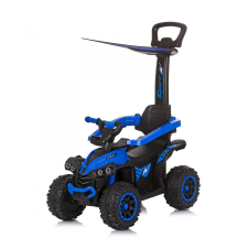  Chipolino ATV bébitaxi tolókarral és kupolával - blue lábbal hajtható járgány
