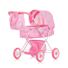 Chipolino Dora játék babakocsi - Unicorn játék babakocsi