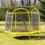 CHIPOLINO LTD. Chipolino Party Trambulin 215 cm - yellow