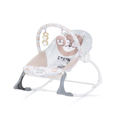 Chipolino Melody zenélő pihenőszék - Beige pihenőszék, bébifotel