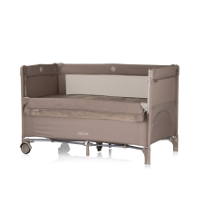  Chipolino Relax multifunkciós utazóágy - Tiramisu Linen utazóágy