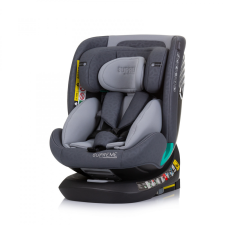Chipolino Supreme autósülés Isofix 40-150cm - Granite gyerekülés