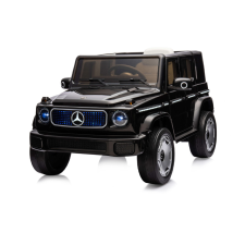 Chipolino SUV Mercedes Benz EQG elektromos autó bőr üléssel - black elektromos járgány