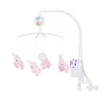  Chipolino Zenélő forgó - Pink rabbits éjjeli fény