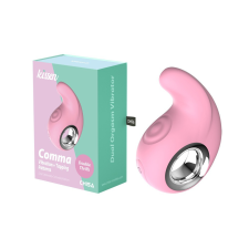 Chisa Novelties Kissen Comma - szilikon, akkus, vízálló, mini csiklóizgató vibrátor - 10 cm (rózsaszín) vibrátorok