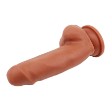 Chisa Novelties Lecher - letapasztható, herés, élethű dildó - 18 cm (tan) műpénisz, dildó