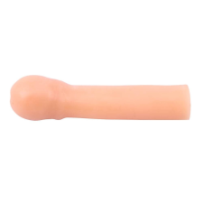 Chisa Novelties Super Sleeve - vízálló, élethű, hosszabbító péniszköpeny - 17,8 cm (testszínű) péniszköpeny