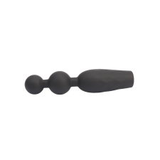 Chisa Novelties Vibrating Booty Beads - szilikon, akkus, vízálló anál vibrátor - 13,6 cm (fekete) vibrátorok
