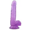 Chisa Novelties Violet Hi-Rubber Dildo 14 x 3,6 cm