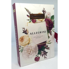  Chocolady Könyv Allegrini Olasz Tejcsokoládé praliné vegyes krémtöltelékkel 150g csokoládé és édesség
