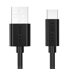 CHOETECH AC0004 USB-C hosszabbító kábel 3m (fekete) kábel és adapter