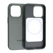 CHOETECH Apple iPhone 13 Pro Max Choetech MFM Anti-drop case ütésálló Magsafe tok, Zöld mobiltelefon kellék
