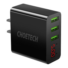 CHOETECH C0026 Wall Charger Choetech USB-A Hálózati töltő - Fekete (15W) mobiltelefon kellék